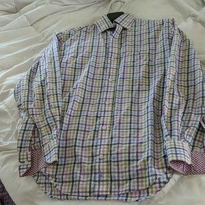 Men's Size Small Tailorbyrd Dress Shirt
